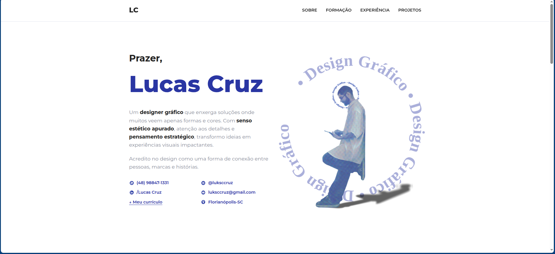 Portfólio de Lucas